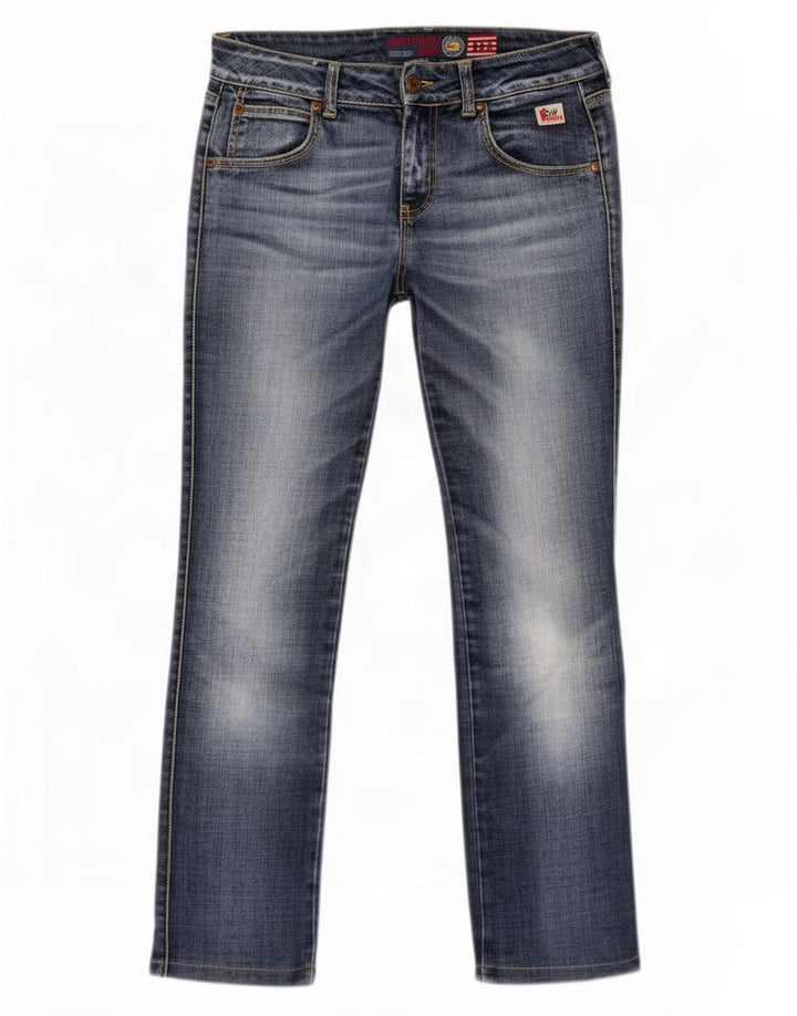 Roy Rogers Damen Seven Bell Slim Jeans W27 L29 Blau