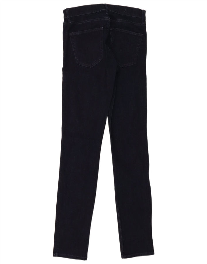 Gap Damen Slim Straight Jeans W28 L32 Marineblau Baumwolle