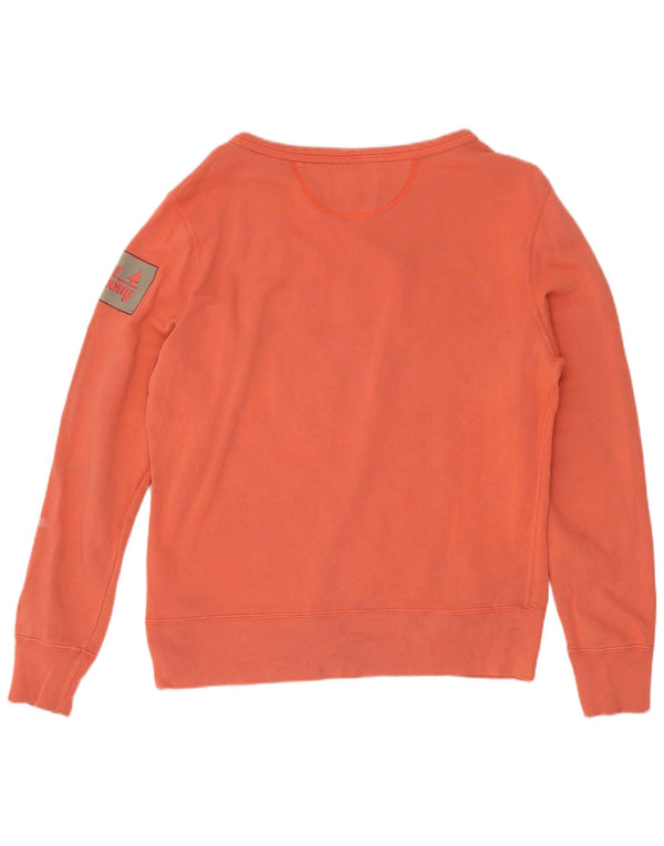 Best Company Damen-Sweatshirt mit Grafik, UK 14, mittelorange, Baumwolle