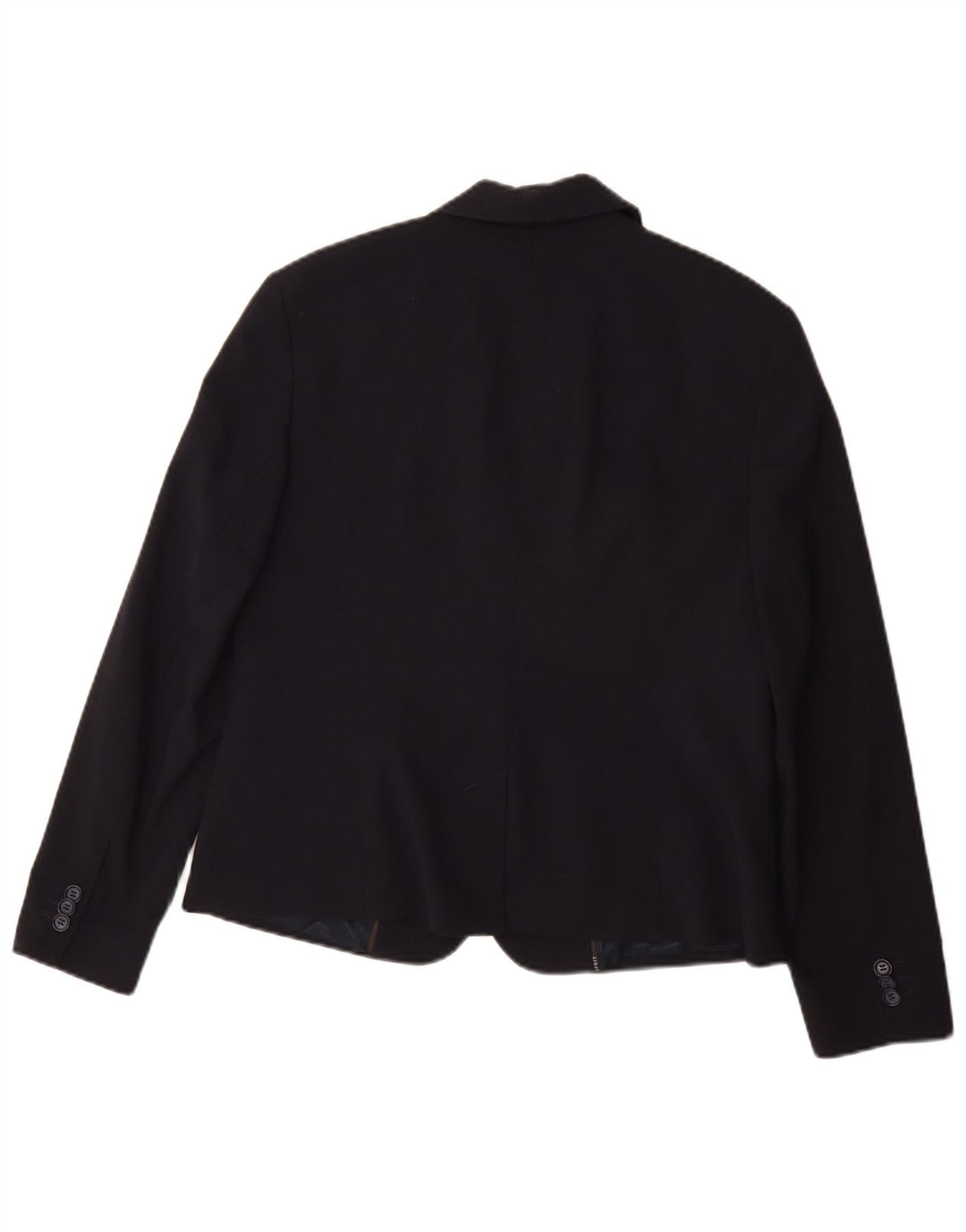 Esprit Damen-Blazerjacke mit 2 Knöpfen, UK 16, Größe L, Marineblau, Polyester