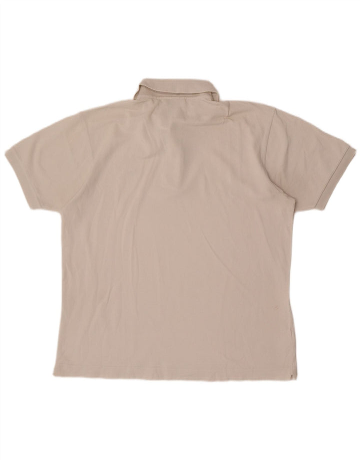 Lacoste Herren-Poloshirt mit klassischer Passform, Größe 5, groß, Weiß