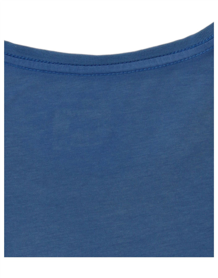 Adidas Herren Climalite Graphic T-Shirt Top XL Blau