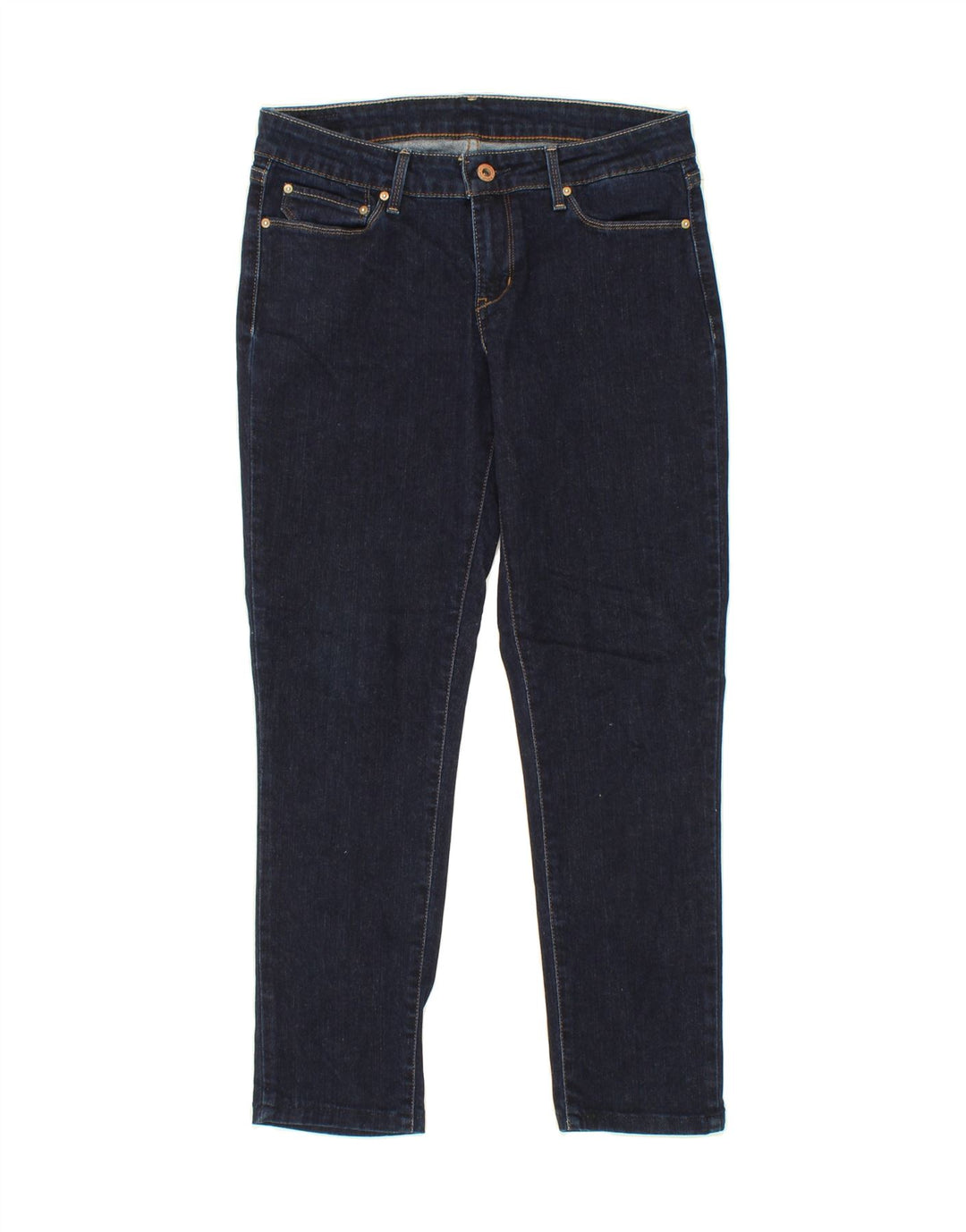 LEVI'S Womens Slim Jeans W29 L32 Navy Blue Vintage Levi's and Second-Hand Levi's from Messina Hembry 