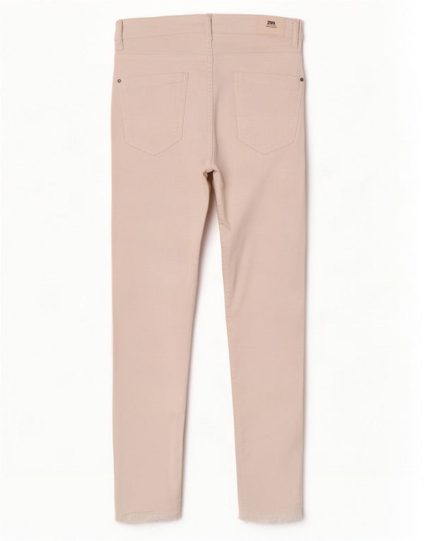 Zara Damen Skinny Jeans EU 38 Small W28 L27 Weiß