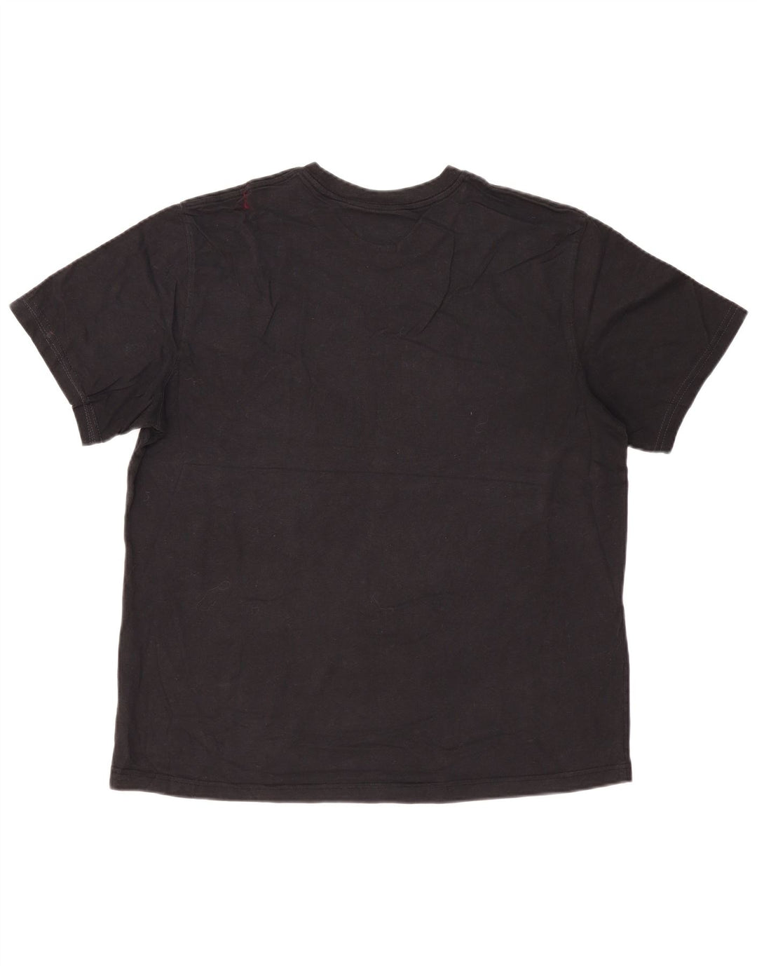 Eddie Bauer Herren T-Shirt Top XL Schwarz Baumwolle