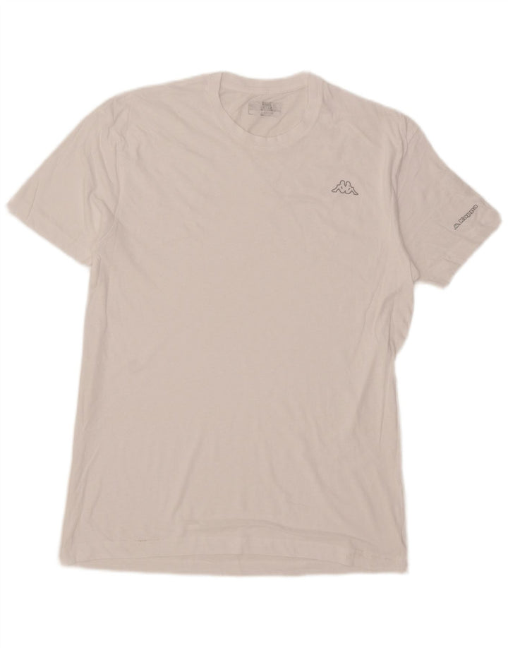 Kappa Herren T-Shirt Top XL Weiß