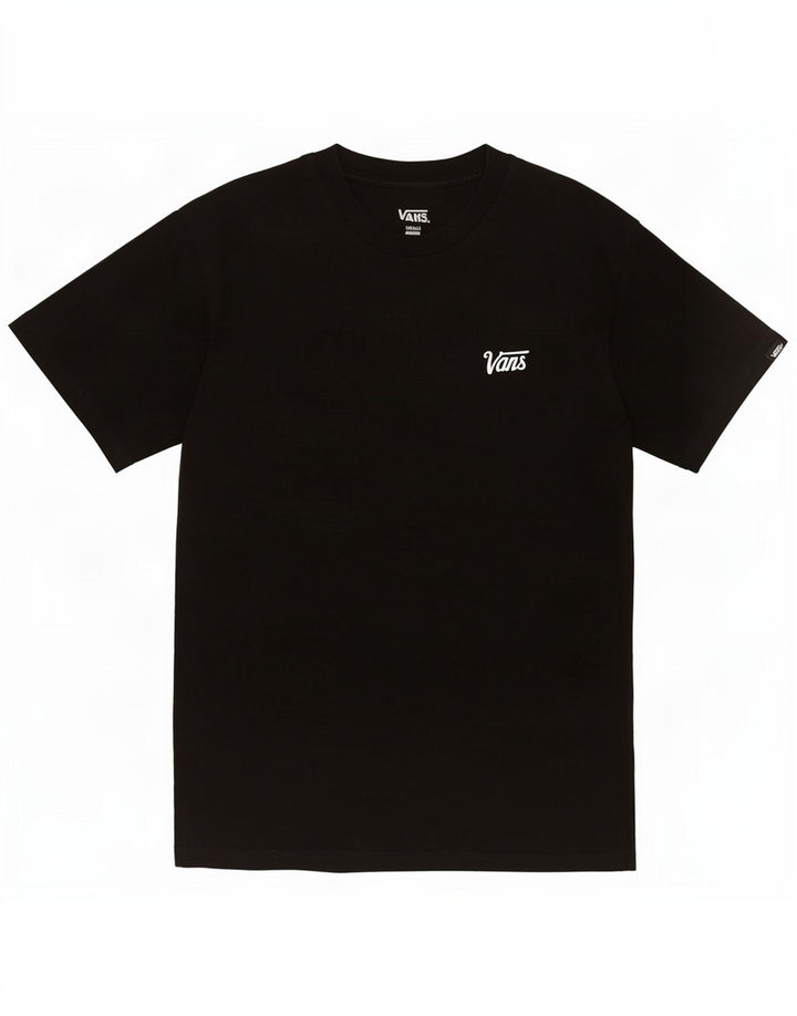 Vans Herren T-Shirt Top Small Schwarz Baumwolle