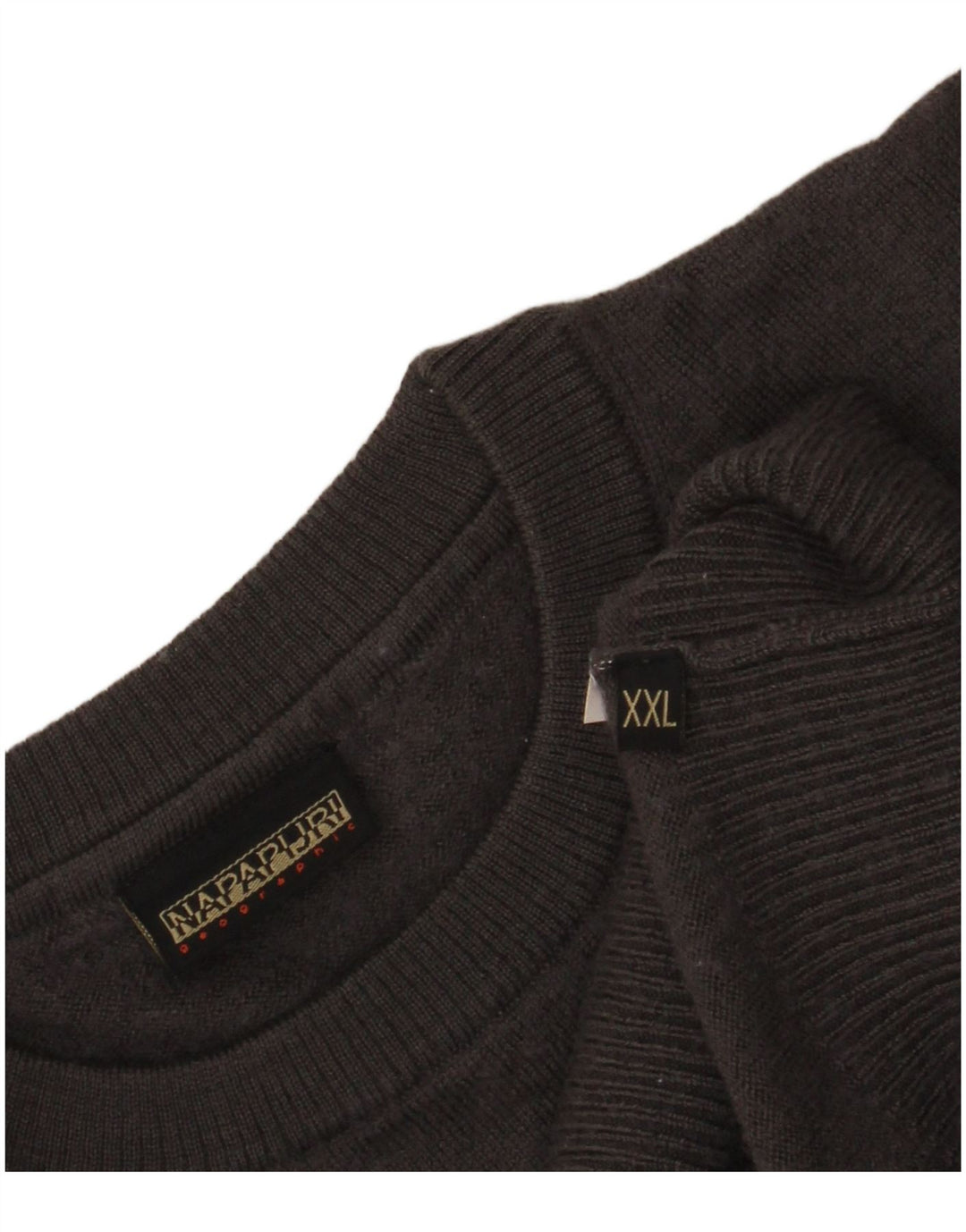 NAPAPIJRI Damen-Pullover mit Rundhalsausschnitt, Gr. 20, 2XL, Grau