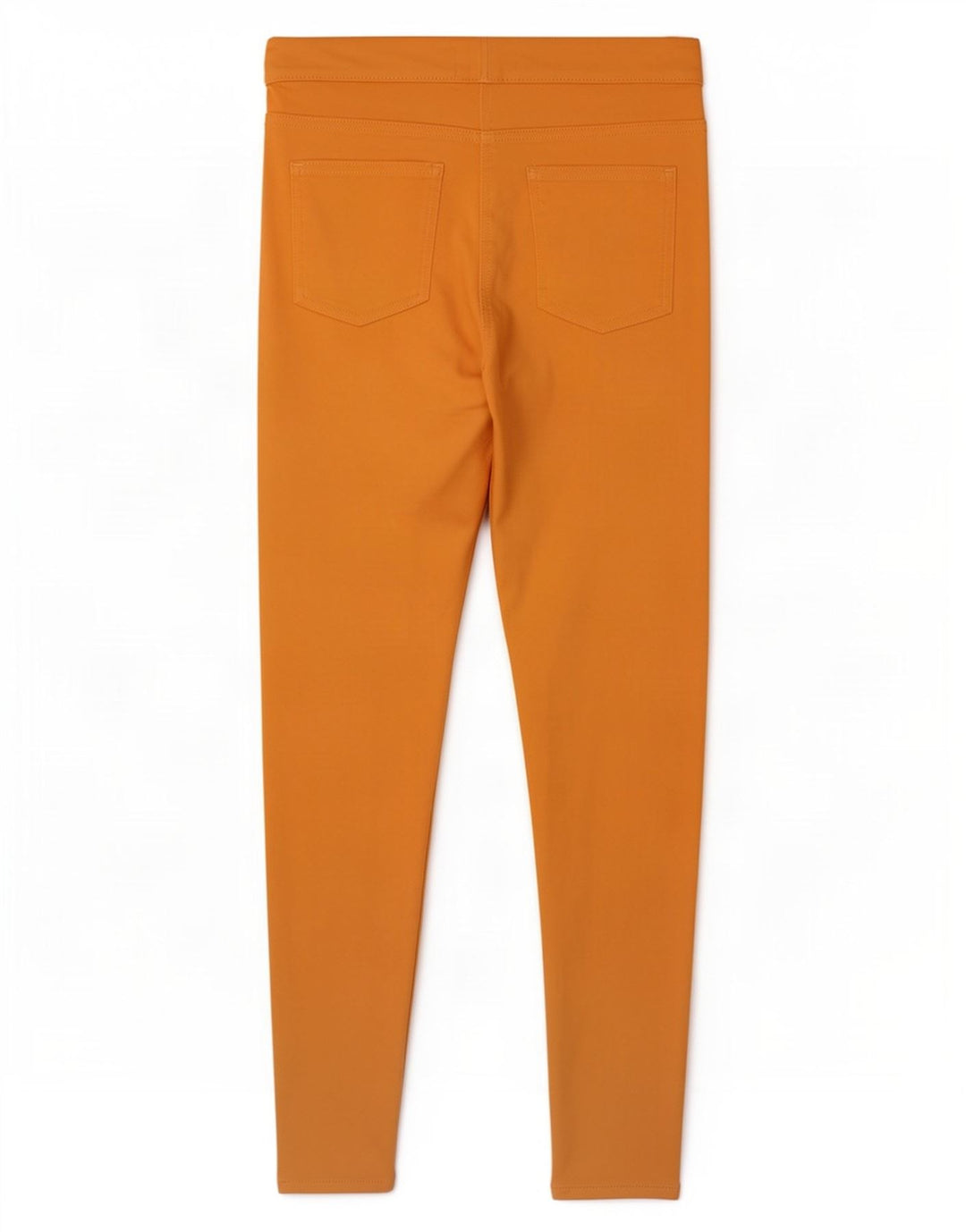 Marks & Spencer Damen Jegging-Jeans UK 12 Medium W30 L27 Orange Baumwolle