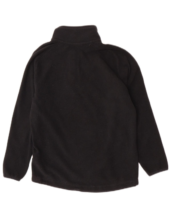 Canterbury Jungen-Fleecepullover mit grafischem Reißverschluss und Kragen, 7–8 Jahre, schwarz gestreift