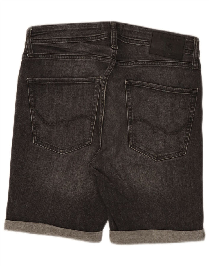 Jack & Jones Herren-Jeansshorts, Größe S, W29, Grau