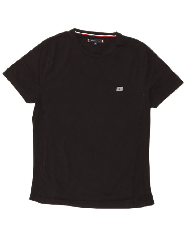 Tommy Hilfiger Herren T-Shirt Top Medium Schwarz