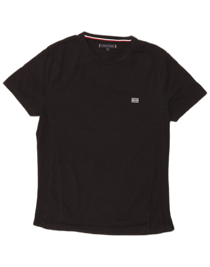 Tommy Hilfiger Herren T-Shirt Top Medium Schwarz