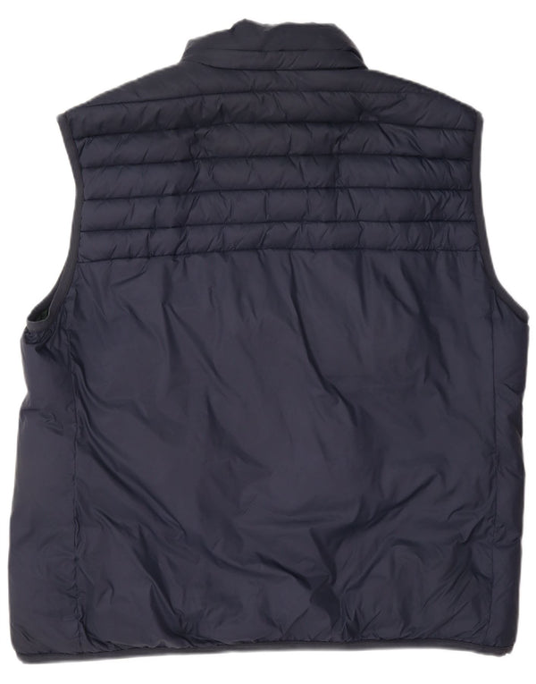 Harmont & Blaine Herren Wattierte Weste UK 42 XL Marineblau
