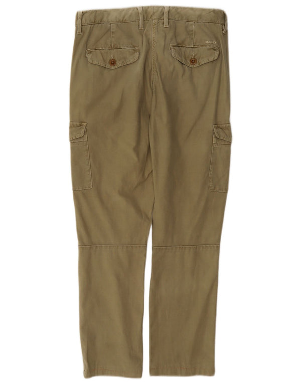 Gant Damen Slim Cargohose UK 8 Small W27 L26 Khaki