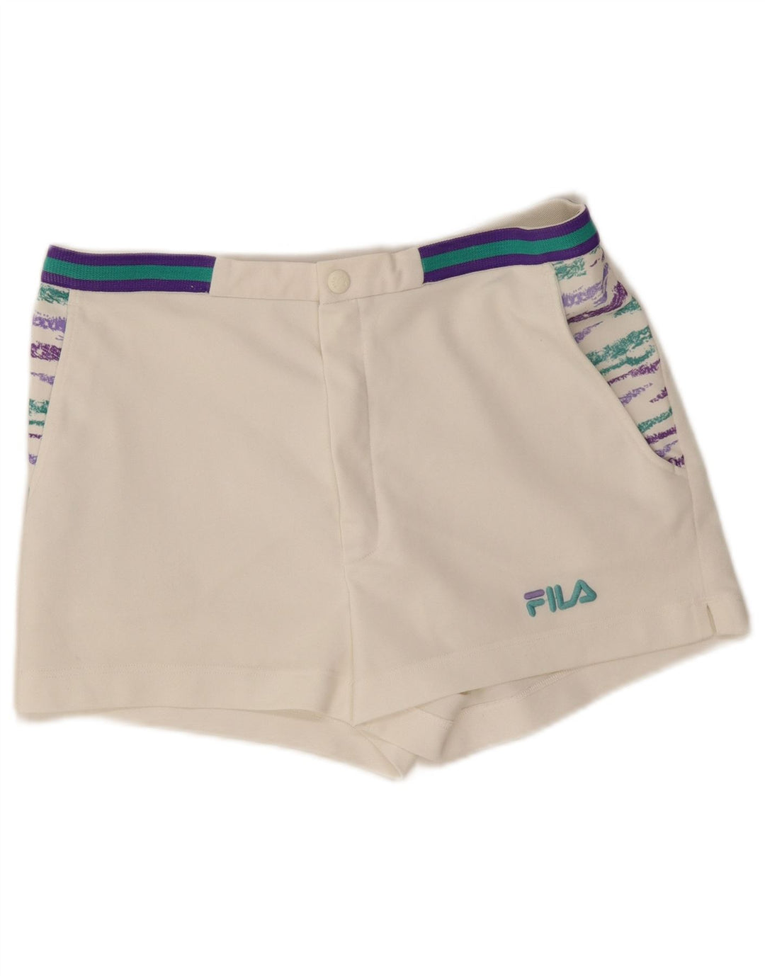 Fila Herren Chinoshorts IT 50 Large W34 Weiß