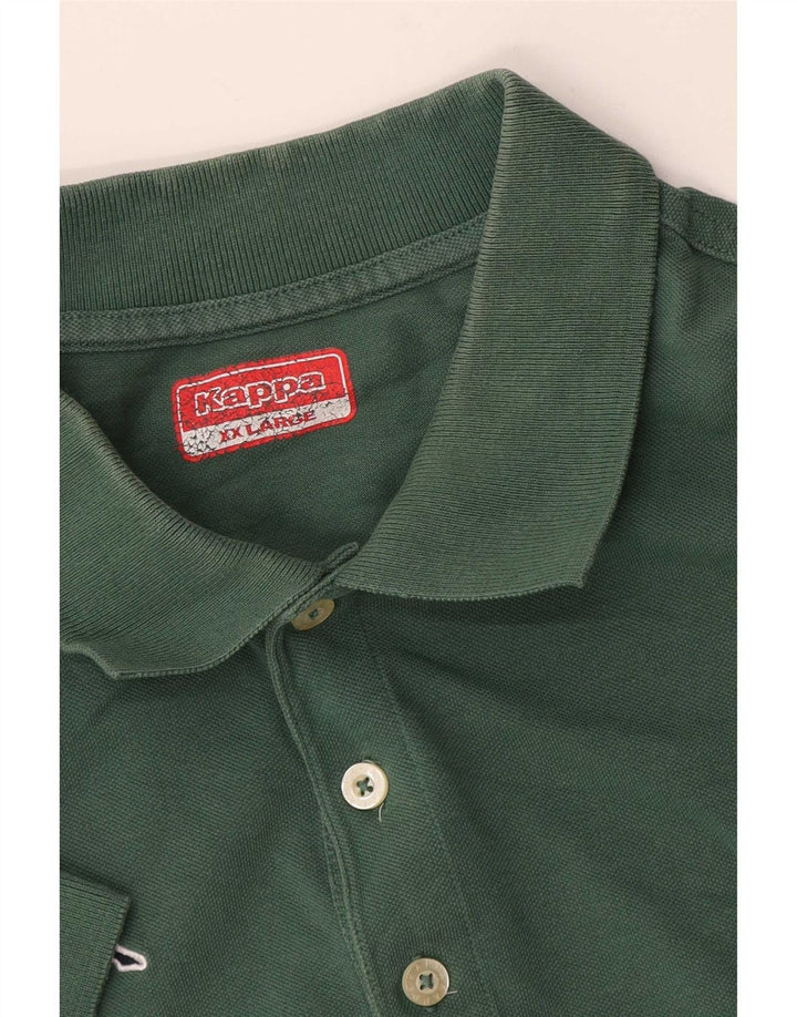 Kappa Herren Poloshirt 2XL Grün