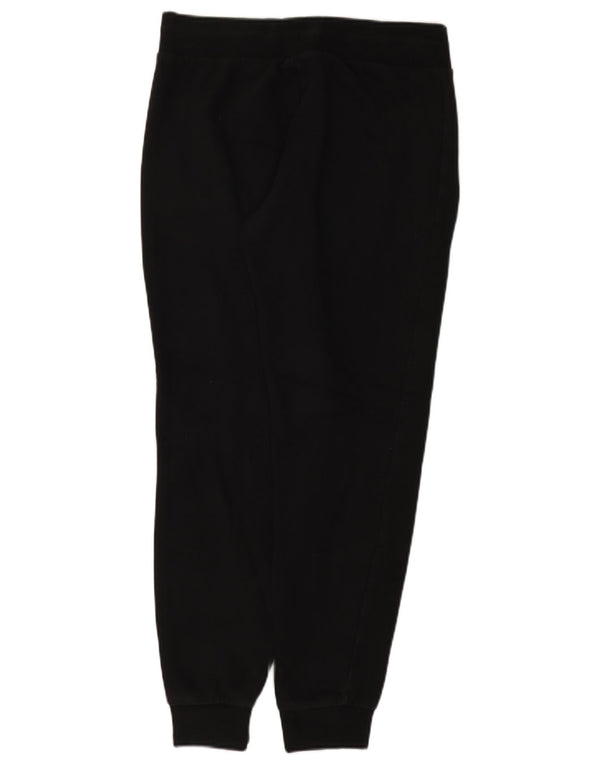Adidas Damen Trainingshose Jogger UK 12/14 Mittelschwarze Baumwolle