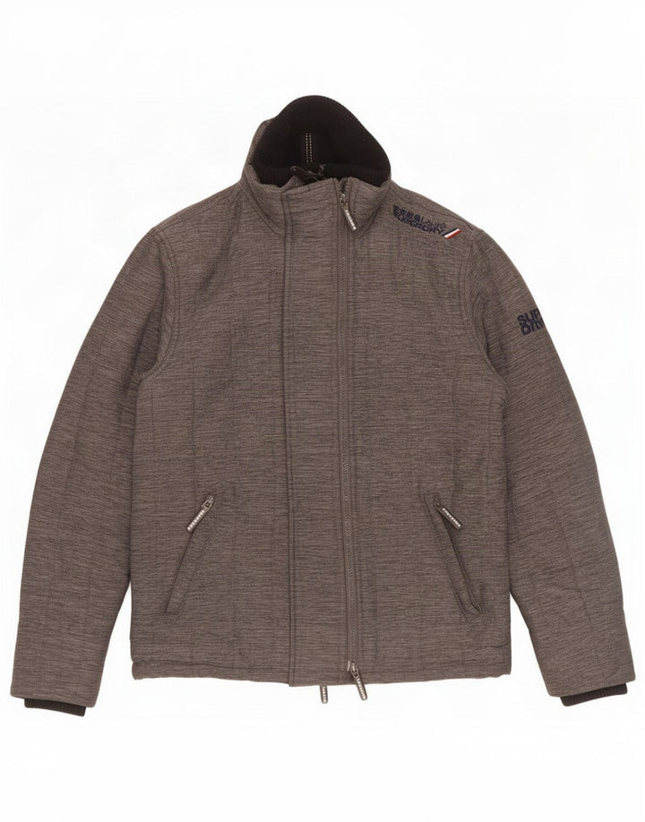 Superdry Herren The Windcheater Windjacke UK 38 Mittelgrau meliert