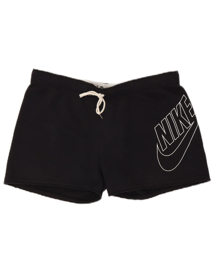 NIKE Herren Graphic Sport Shorts Mittelschwarze Baumwolle