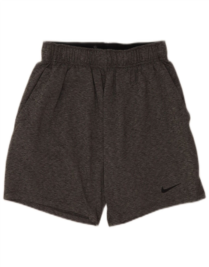 Nike Herren Dri Fit Sportshorts, Größe S, Grau, Polyester