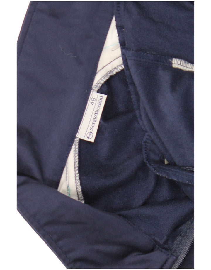 Sergio Tacchini Herren-Trainingsanzug-Oberjacke IT 48 Medium Navy Blue