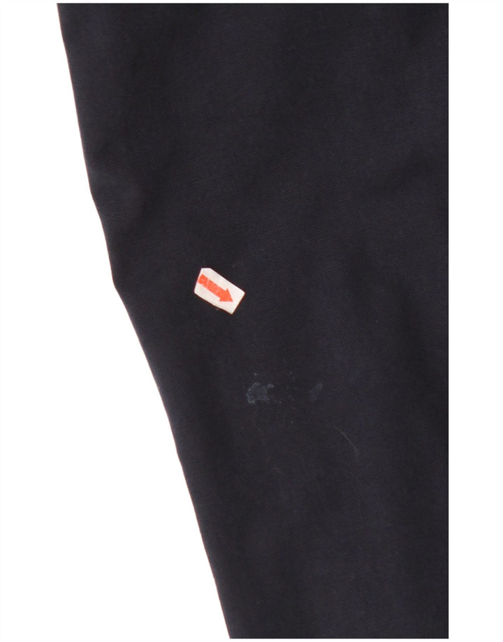 HACKETT Gerade Freizeithose für Herren, W34, L32, marineblaue Baumwolle