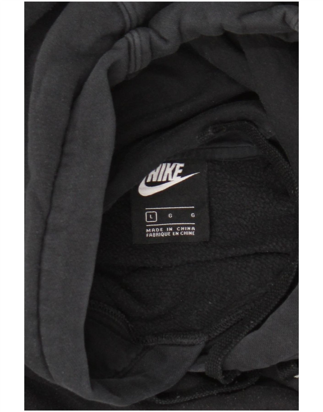 Nike Herren Kapuzenpullover, Größe L, Schwarz