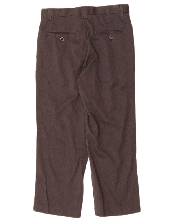 Gerade Chino-Hose von Izod für Jungen, 7–8 Jahre, W22, L22, graues Nylon
