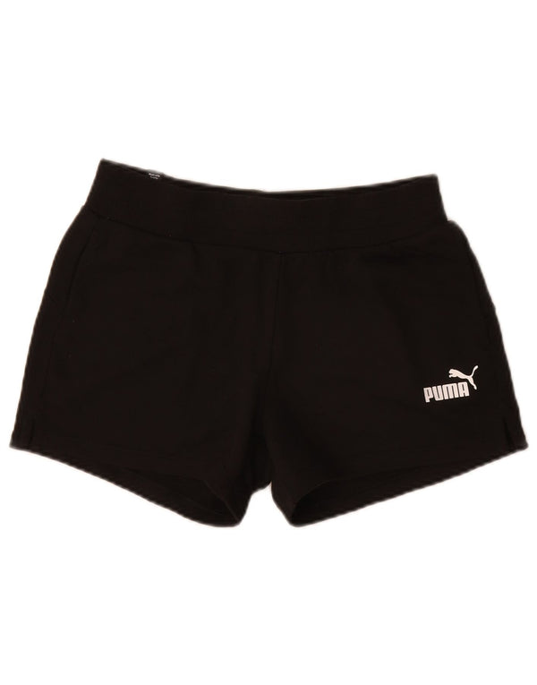 Puma Damen Sportshorts UK 10 Small Schwarz
