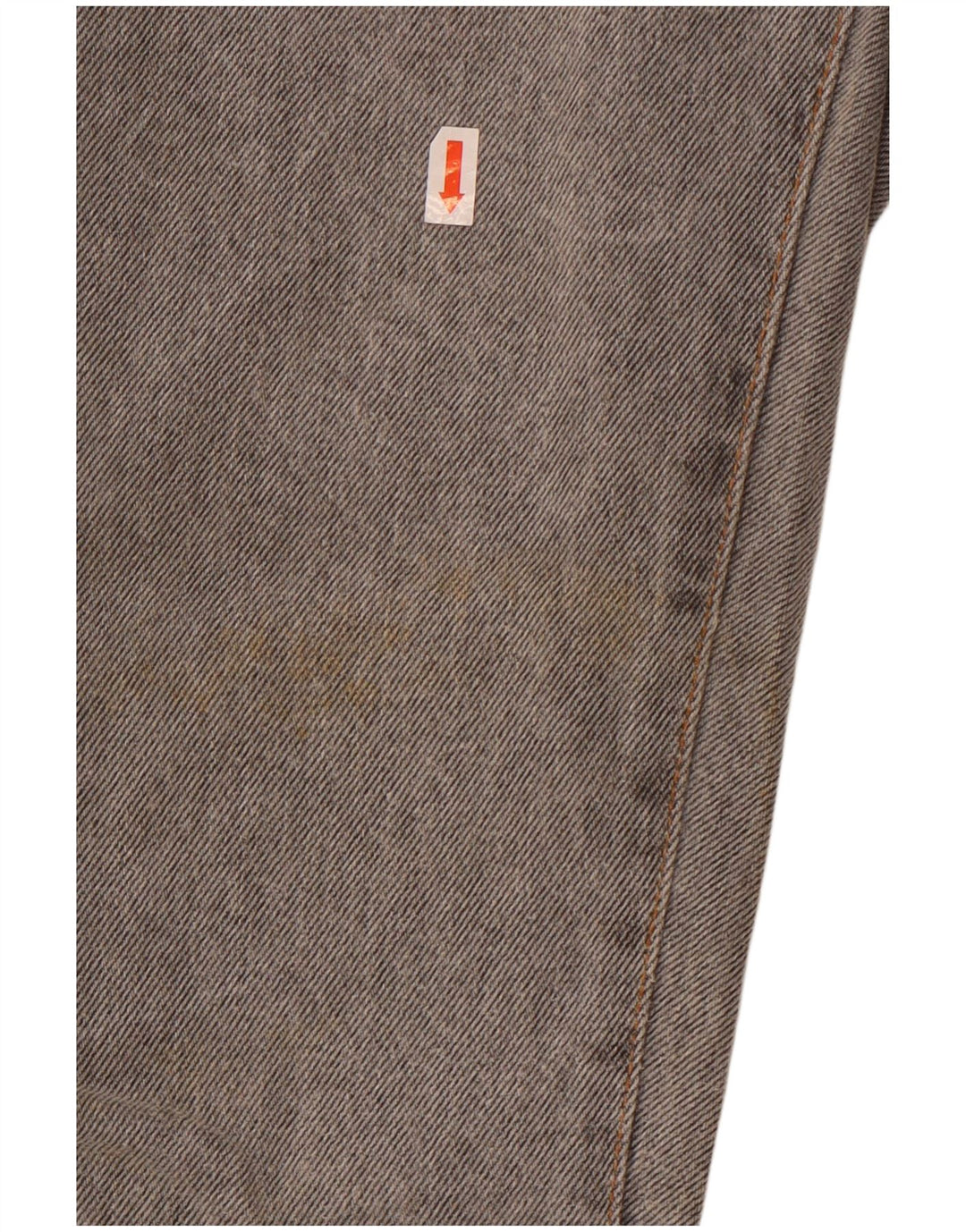 OFFSHORE Damen Crop High Waist Jeans W31 L26 Graue Baumwolle