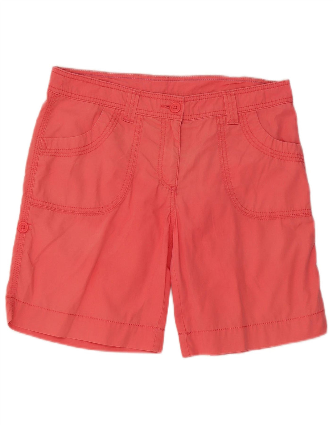 Marks & Spencer Damen Shorts UK 10 Small W30 Rosa Baumwolle