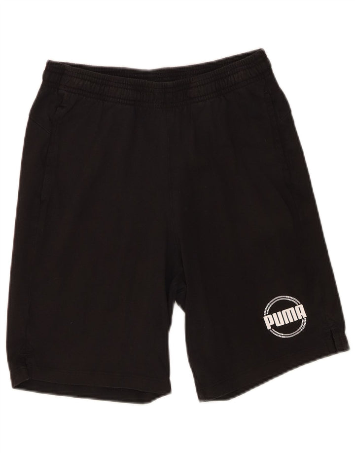 Puma Jungen Graphic Sport Shorts 11-12 Jahre Schwarz