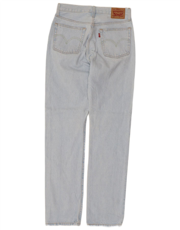 Levi's Herren 501 Straight Jeans W27 L32 Blaue Baumwolle