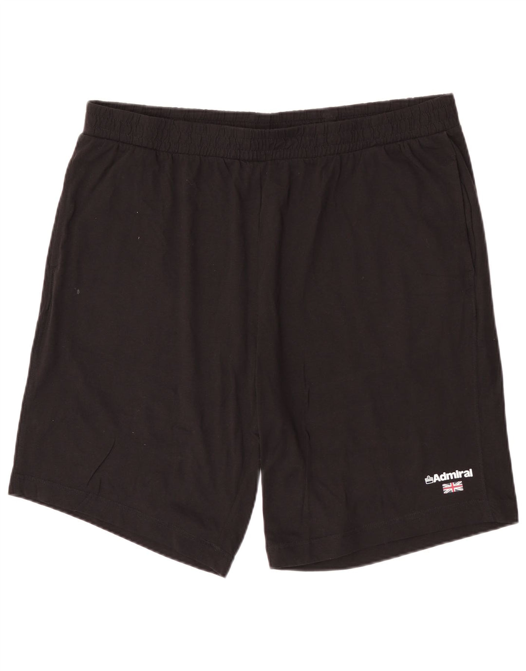 Admiral Herren-Sportshorts 3XL aus schwarzer Baumwolle