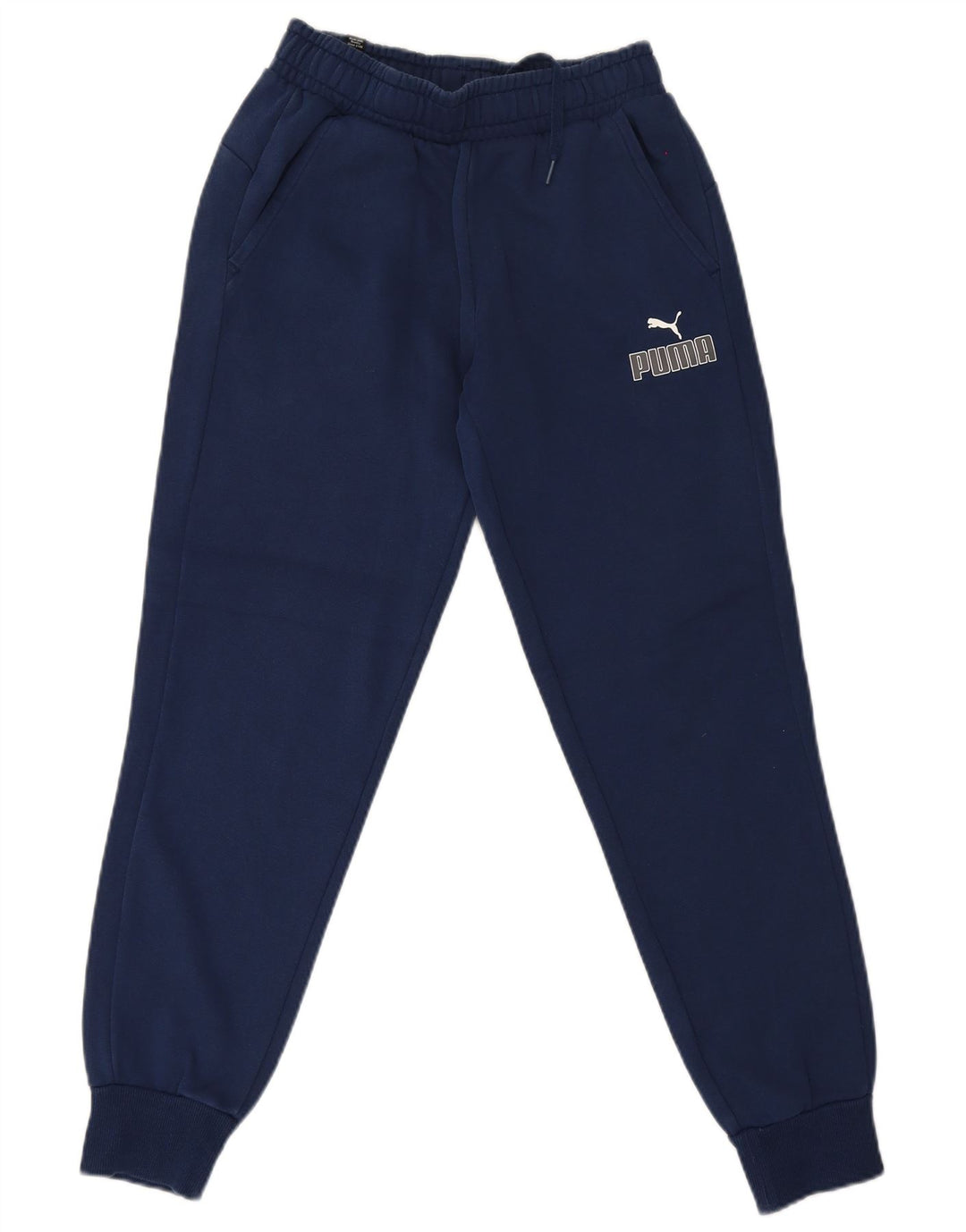 Puma Herren-Trainingshose mit Grafik, Größe S, Marineblau