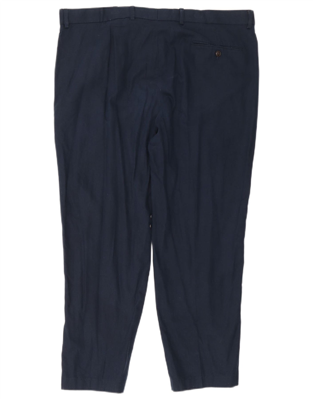 Marks & Spencer Herren-Chinohose, normal, W40, L31, marineblaues Leinen