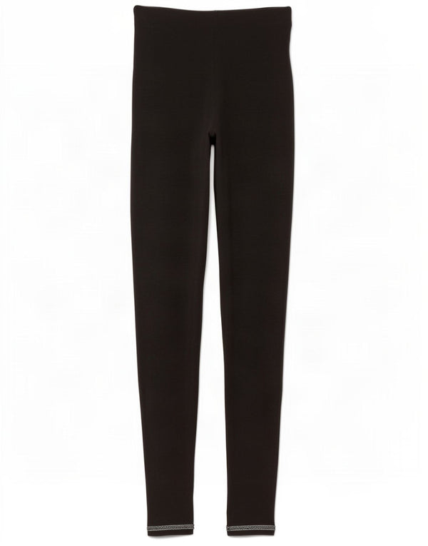 Zara Damen Leggings UK 8 Small Schwarz