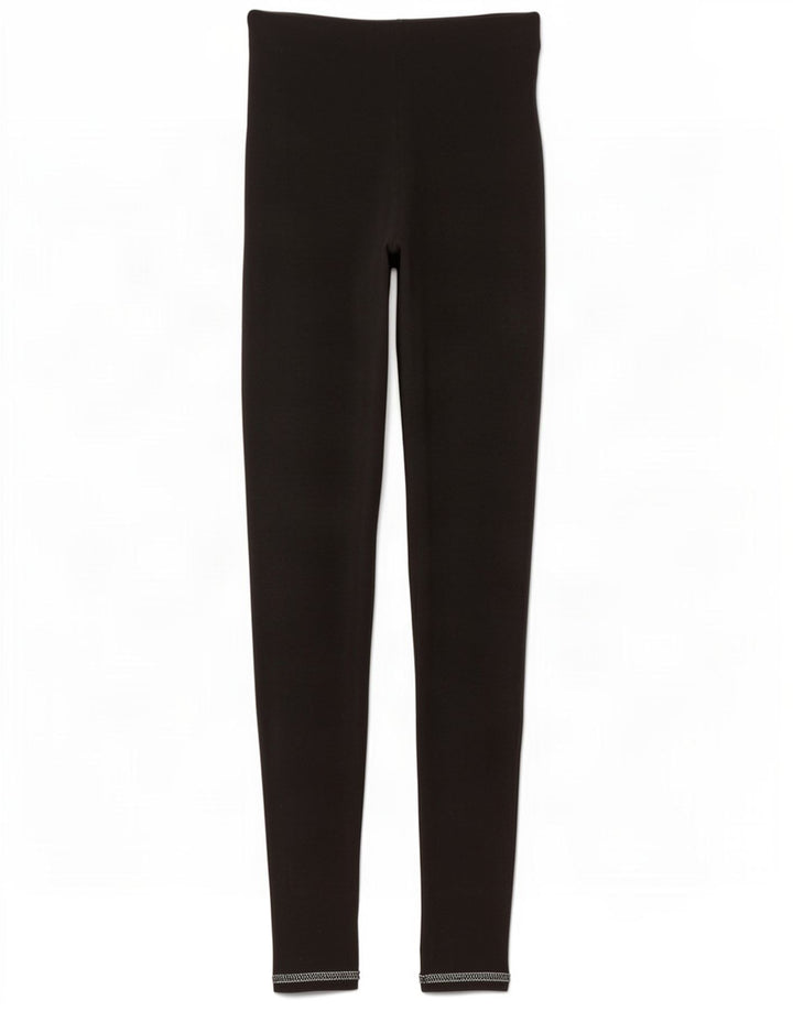 Zara Damen Leggings UK 8 Small Schwarz