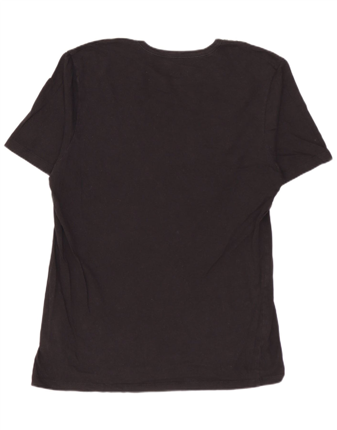 HUGO BOSS Herren T-Shirt Top Medium Schwarz Baumwolle