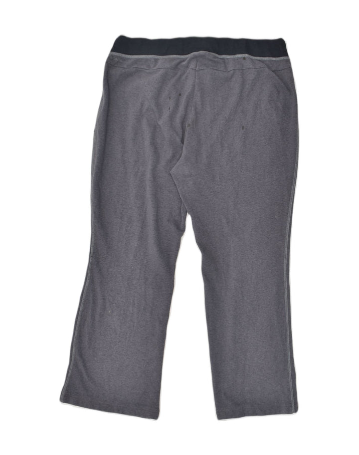 COLUMBIA Womens Omni-Wick Tracksuit Trousers XL Grey Cotton | Vintage Columbia | Thrift | Second-Hand Columbia | Used Clothing | Messina Hembry 