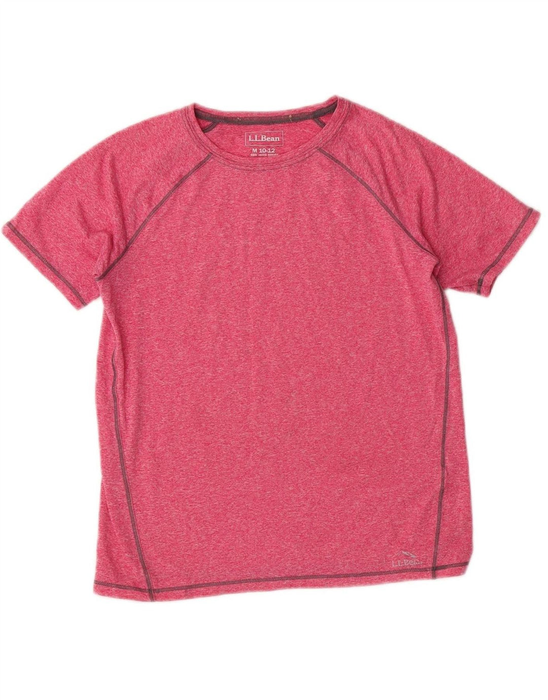 L.L.BEAN Girls T-Shirt Top 10-11 Years Medium  Pink