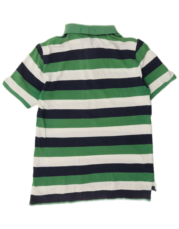 Polo Ralph Lauren Rugby-Shirt für Jungen, 15–16 Jahre, XL, grün gestreift, Baumwolle