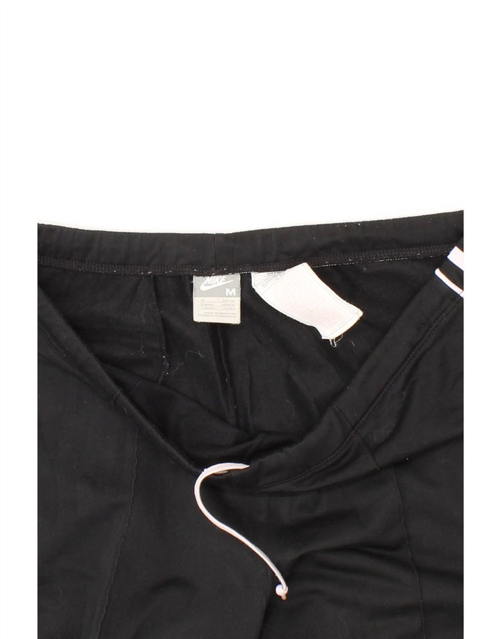 NIKE Womens Tracksuit Trousers UK 10/12 Medium Black Polyester Vintage Nike and Second-Hand Nike from Messina Hembry 