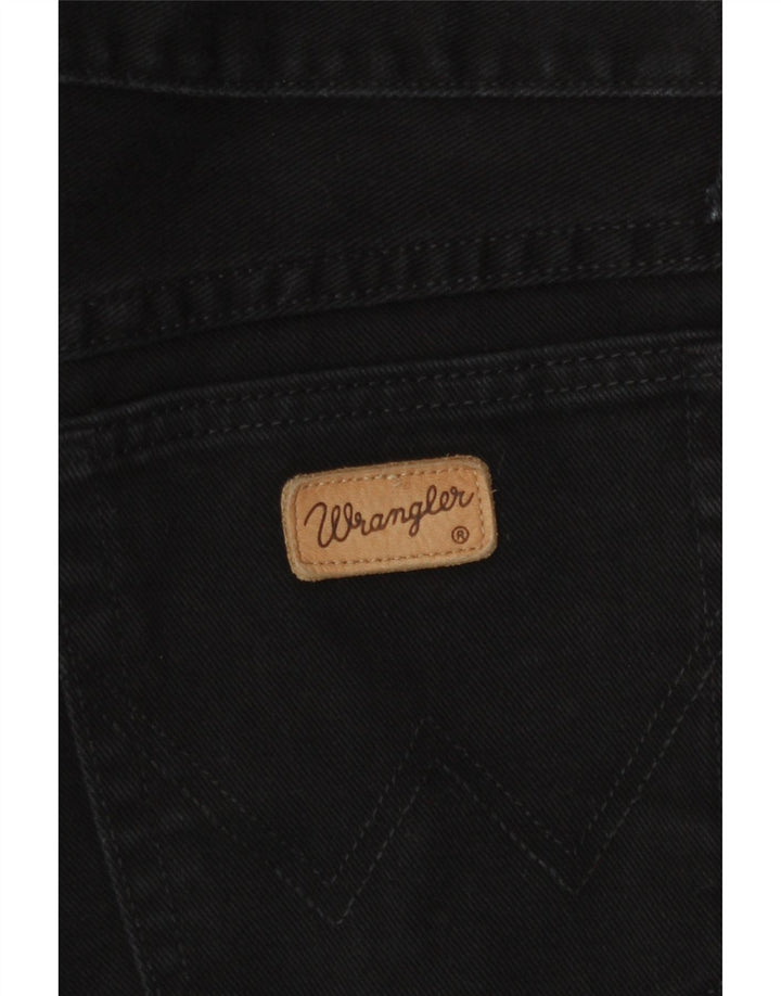 Wrangler Herren Straight Jeans W32 L30 Schwarz