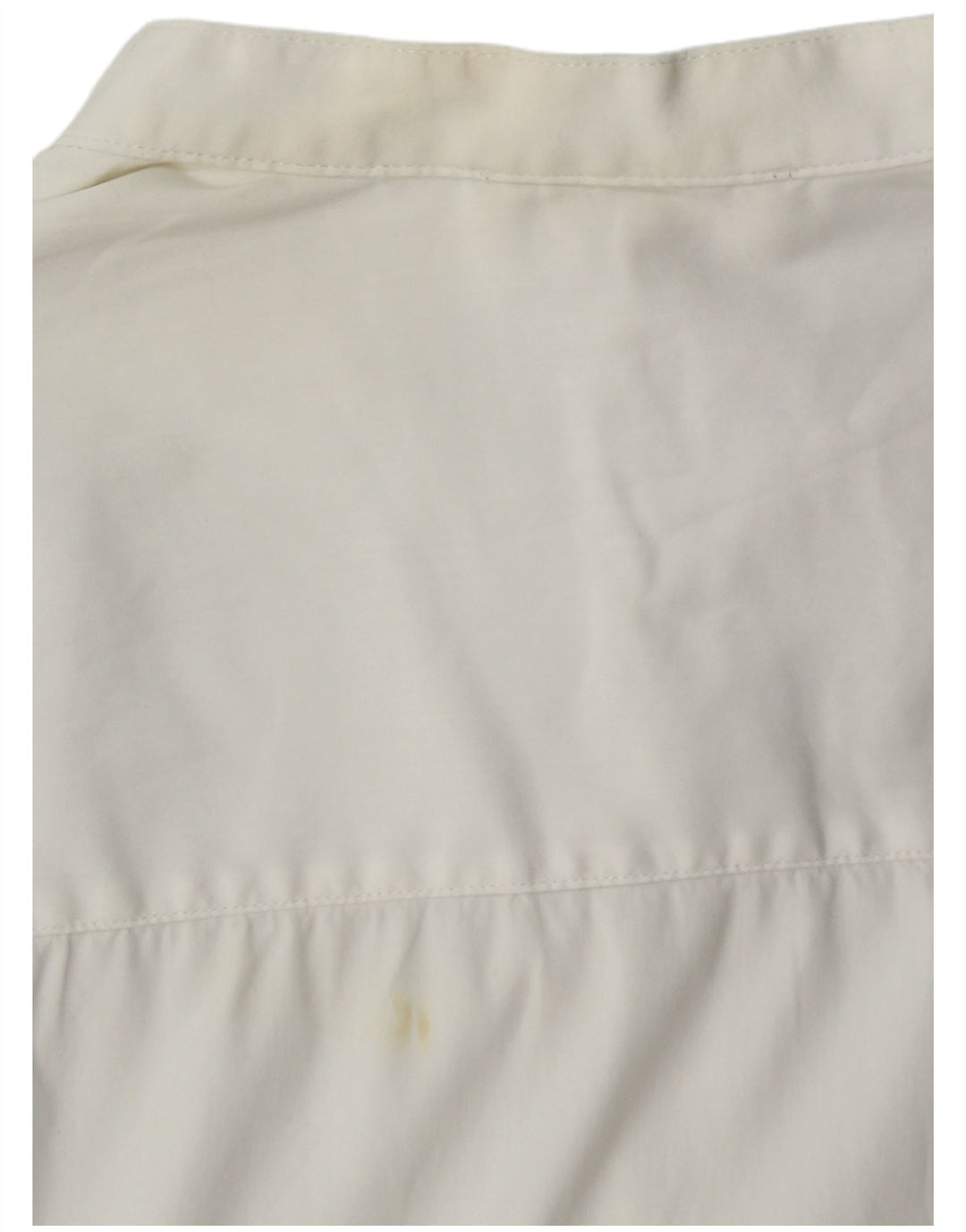 Cos Herren-Pullover-Hemd, Größe S, weiße Baumwolle