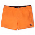 Fila Herren-Badeshorts, groß, orangefarbenes Polyester