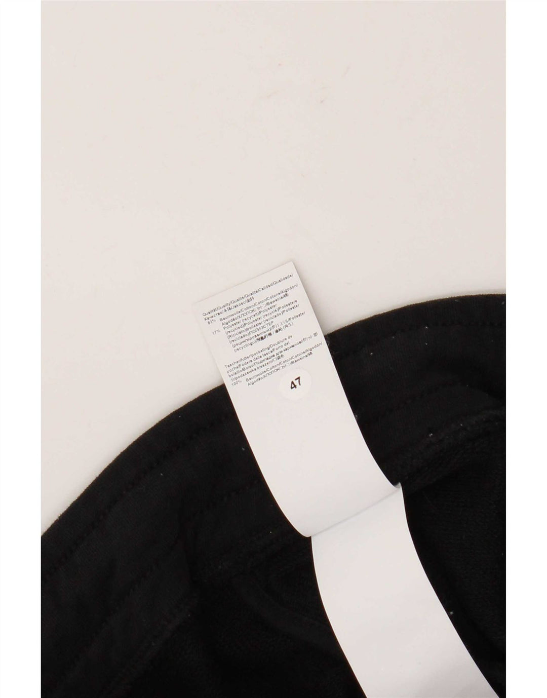 Hugo Boss Herren-Sportshorts, große schwarze Baumwolle