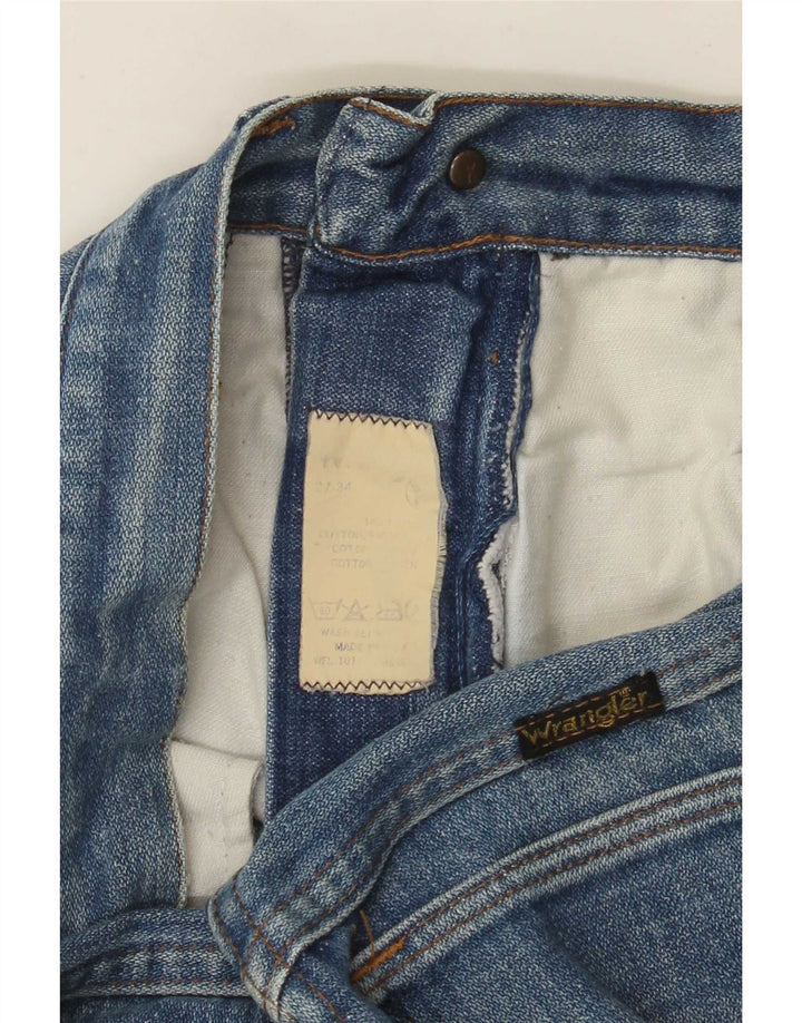 Wrangler Damen Slim Jeans W27 L34 Blaue Baumwolle