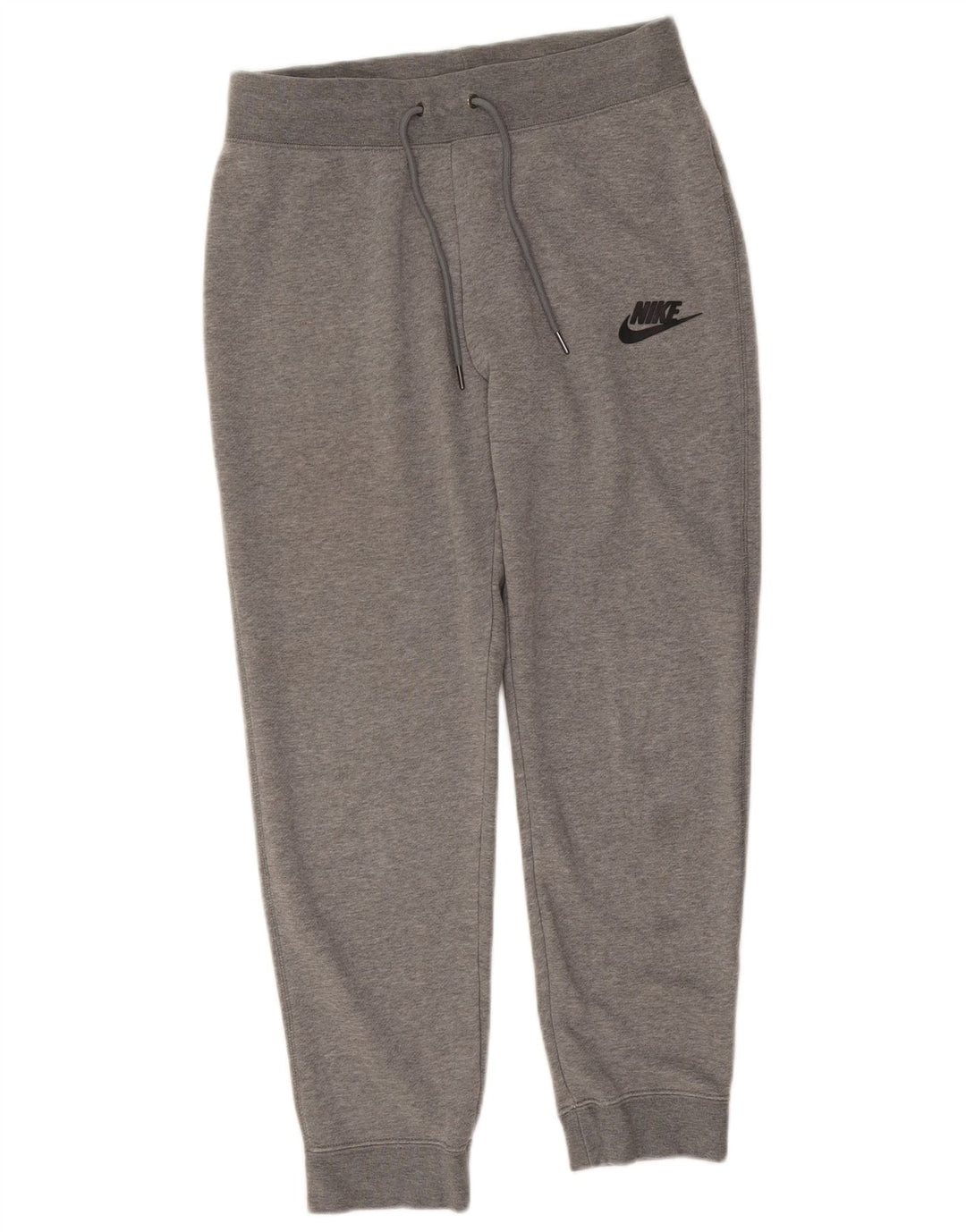 Nike Damen Trainingshose Jogger UK 14 Mittelgraue Baumwolle